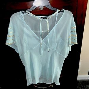 Blouse with inner liner